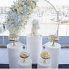 Set of 3/5 Metal Wedding Prop Stage Stand Pillar Cake Dessert Table Roman Column