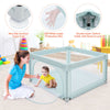 Baby Playpen Large Play Yard Toddler Portable Activity Center Play Yard W/Gates