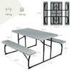 Foldable Picnic Table Bench Set Outdoor Garden Camping Furniture Gathering/Part