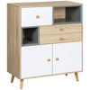 Modern Sideboard, Storage Cabinet, Living Room Accent Cupboard with 3 Drawers