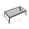 Outdoor Camping Folding Table Stand Metal Barbecue Grill Rack Picnic BBQ Tables