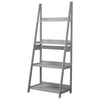 Modena 4 Tier Wooden Ladder Storage Rack Display Stand Shelving Unit Bedroom