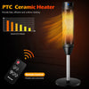 2000W Electric Oscillating Ceramic PTC Tower Fan Heater W/Digital Timer & Remote