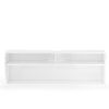 Wall-Mounted TV Stand Floating Media Audio / Video Console Cabinet W/ Cable Hole