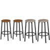 Bar Stools Set of 2 Breakfast Bar Stools for Kitchen Bar Chairs Pub Stool