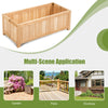 Foldable Garden Planter Flower Plant Pot Wooden Window Box Raised Bed Basket