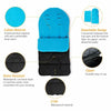 Baby Stroller Warm Sleeping Bag Universal Footmuff Windproof Stroller Cushions