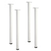 4 Pcs 72cm Adjustable Metal Coffee Table Bar Legs Desk Support Stand Office Home