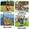 Hammock Stand with Heavy-Duty Steel Beam Construction Outdoor Garden Patio Relax