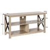 3-Tier TV Stand for TVs up to 55" Industrial Console Table Entertainment Center