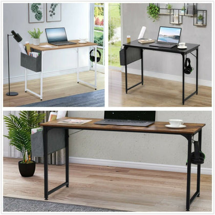 Computer Desk Student Study Writing PC Laptop Table for Home Office Workstation
