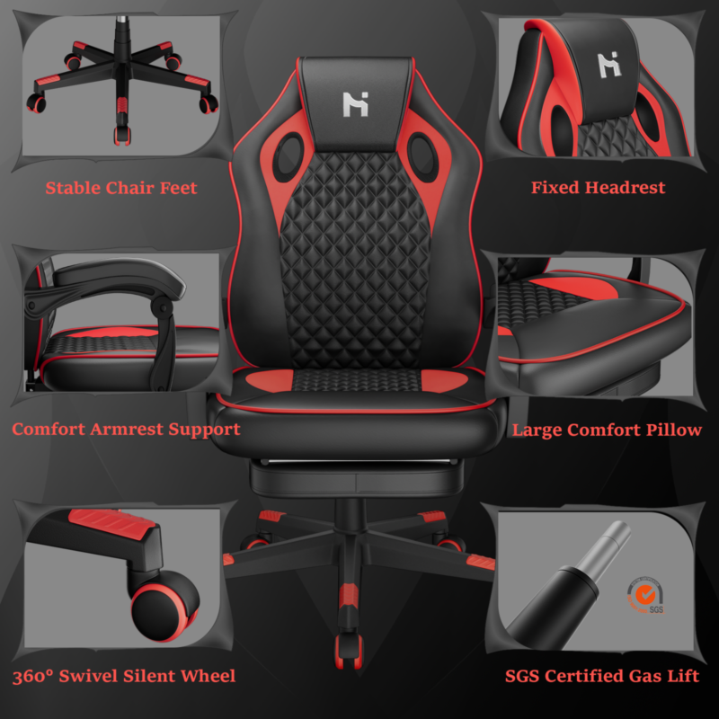 Gaming Chair Ergonomic Gamer Chair Computer Office Chair