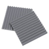 12X Wedge Foam Tiles Wall Studio Soundproofing Acoustic Panels Sound Insulation