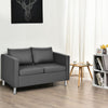 Modern PU Leather Sofa Chair Loveseat Single Armchair Couch 2 Seater Home Office