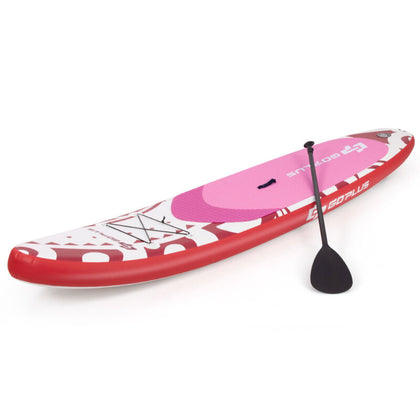 10.5 FT Inflatable Stand Up Paddle Board SUP Surfboard Adjustable Non-Slip Deck