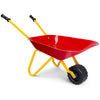 Kids Metal Wheelbarrow Garden Outdoor Wheel barrow Children Play Toy Fun Gift
