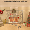 Iron Fire Panel Spark Flame Barrier Screen Wide Metal Mesh Safety Fire Place NEW
