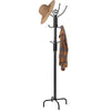 Floor Standing Hat Coat Scarf Stand Hanger w/12 Hooks Umbrella Stand Tree Rack