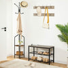 Free Standing Coat Rack Coat Stand w/ an innovative tree-shaped structure