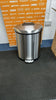 Brushed SS 50 LITRE 13.2 Gallon Soft-Close Bin with Foot Pedal RRP £79.99