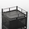 4/5 Tiers Kitchen Rotating Trolley Cart Vegetable Fruits Organiser Storage 95cm