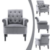 Accent Chair Armchair Upholstered Fabric Velvet Reading Sofa Lounge Chair QW