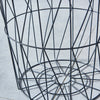 Pack of 3 Round Nested Geometric Wire Occasional Side End Table Storage Basket