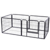 6/8 Sided Foldable Pet Play Pen Enclosure Whelping Playpen Dog Exercise Run Cage