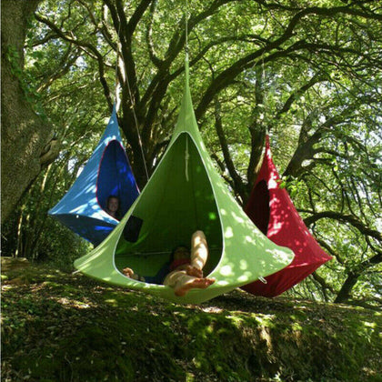 SYST Kids Nest Swing Chair Nook Hanging Tree Rope Seat Hammock Tent