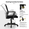 Rolling Swivel Mesh Task Chair Ergonomic Computer Chair Home Office Desk Chair