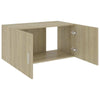 Wall Mounted Cabinet Engineered Wood Floating Cabinet Multi Colours