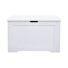 Ottoman Wooden Stackable Toy Box White Storage Unit Chest Bedroom Nursery Trunks