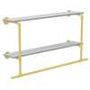 Industrial Vintage Pipe Shelf Wall Mount Clothes Rail Towel Bag Hanging Holder