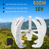 600W Lantern Wind Turbine Generator with Controller High Power Boat Marine DC12V