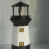 SOLAR POWERED LIGHTHOUSE ROTATING LED GARDEN LIGHT HOUSE DECORATION ORNAMENT