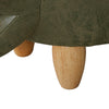 Lovely PU Animal Footstools Padded Stools Ottomans Wood Legs Kids Toy Gift