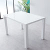 White High Gloss Dining Table Rectangle Office Table PC Desk Workstation MDF UK