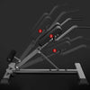 Home Fitness Workout Roman Chair Hyperextension Back Extension Bench Foldable UK