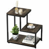 Industrial Sofa Side Coffee End Table Laptop Bedside Table Living Room Bedroom