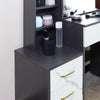 Dressing Table With Mirror Drawers Stool Set Bedroom Makeup Desk Vanity Table
