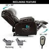 Recliner Armchair 8 Point Electric Heated Massage Sofa Arm Chair Lounge Home