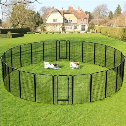 Dog Playpen Cat Fence Pet Exercise Pen Gate for Large/Medium Dogs/Small Animals
