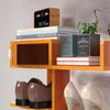 7 Tier Double Row Wooden Shoe Rack Storage Organisers Cabinet Footwear Organizer