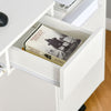 Compact Computer Table with Keyboard Tray Drawer Study Office Work Writing Desk