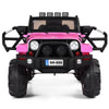 Kids Ride On Truck Children 12V Electric Car w/ LED Lights & Music for Age 3-7