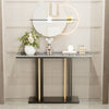 Modern 39in Console Table Living Room Entryway Table with Scratch-proof Foot Pad