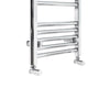 Bathroom Straight Heated Towel Rail Radiator Ladder Warmer Heating Chrome Black