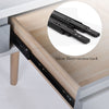 Modern Dressing Table Stool Vanity Set Makeup Desk w/LED Lighted Mirror 2 Drawer