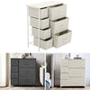 Fabric Chest of 2/3/4/5/7/8 Drawers Cabinet Bedside Table Organiser Storage Unit