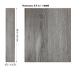 36pcs/5m² Luxury Vinyl Tiles PVC Self Adhesive Wood Look Flooring Kitchen Bath